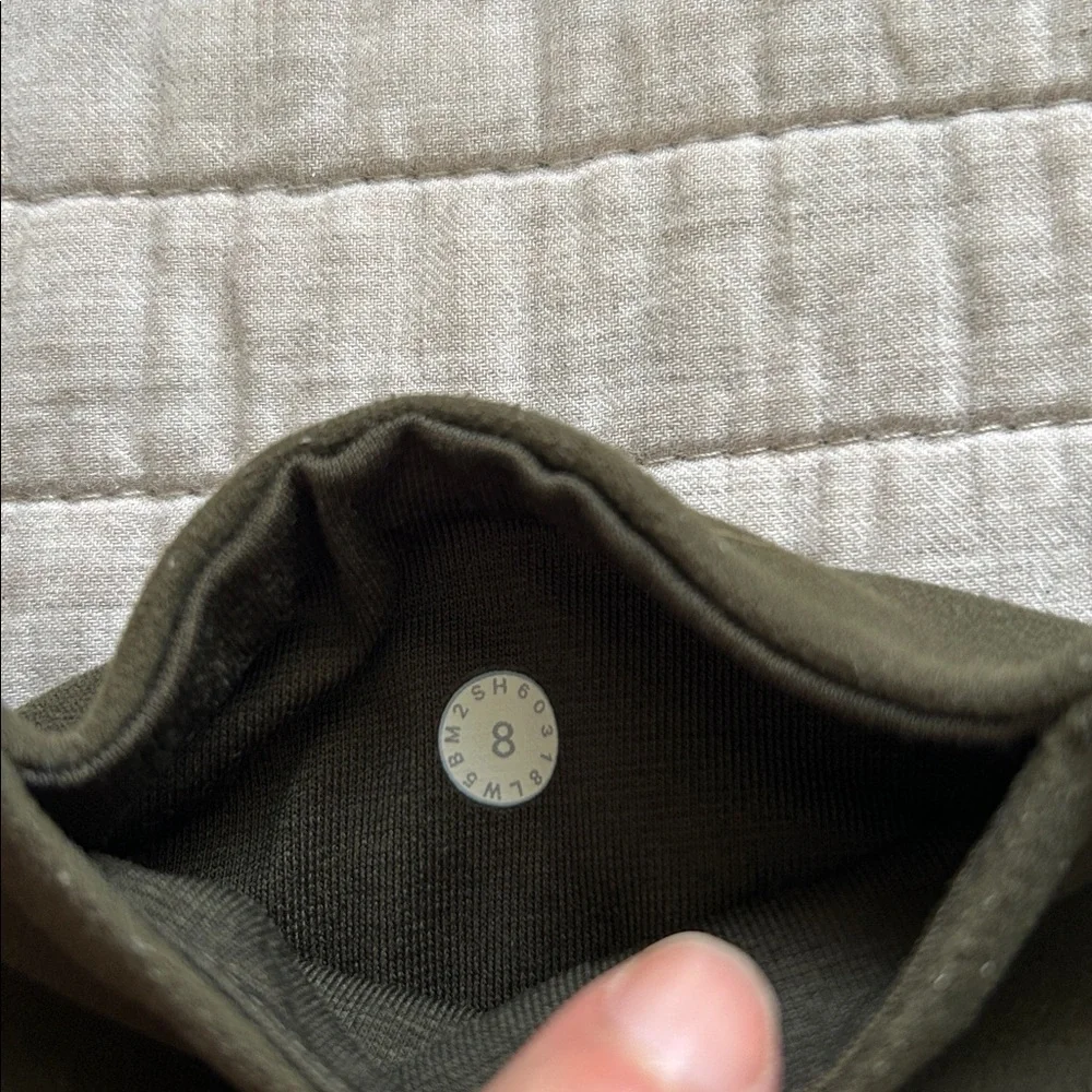 Lululemon Aline army green high rise legging joggers full length 8​ - Picture 7 of 16